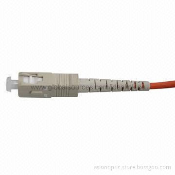 Fiber-optic Patch Cord, SC/LC/ST/MTRJ with Single Mode/Multi-mode Fiber Cable